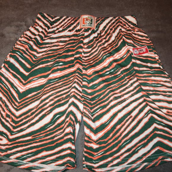 Nwot Vintage Miami Hurricanes Zubaz 